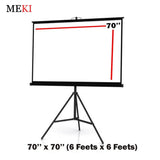 Meki Screen Projector 70"x70" (178cmx178cm) TR-AV-70/Matte White