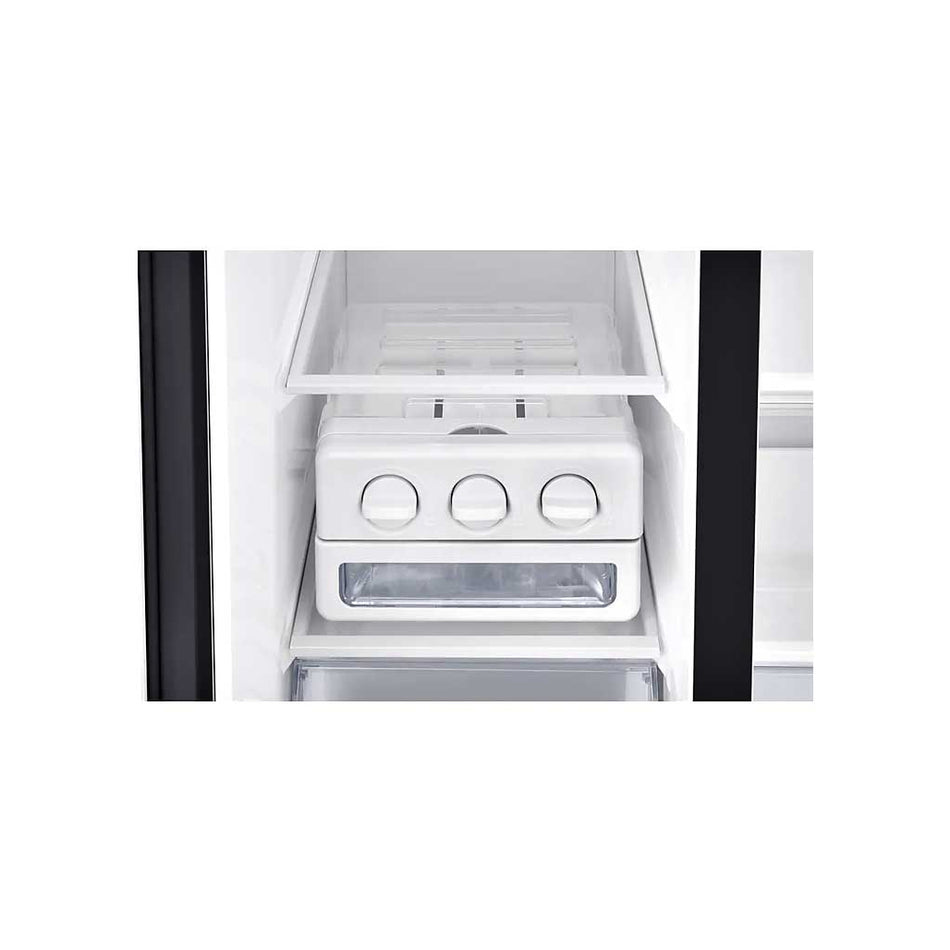 Samsung Side By Side Refrigerator 24.7Cuft. Space Max Interior Digital Inverter - RS-62R50011L/TC