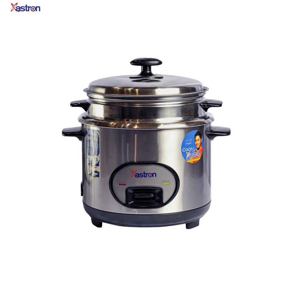 Astron Rice Cooker Stainless 10 Cups - SRC -1018