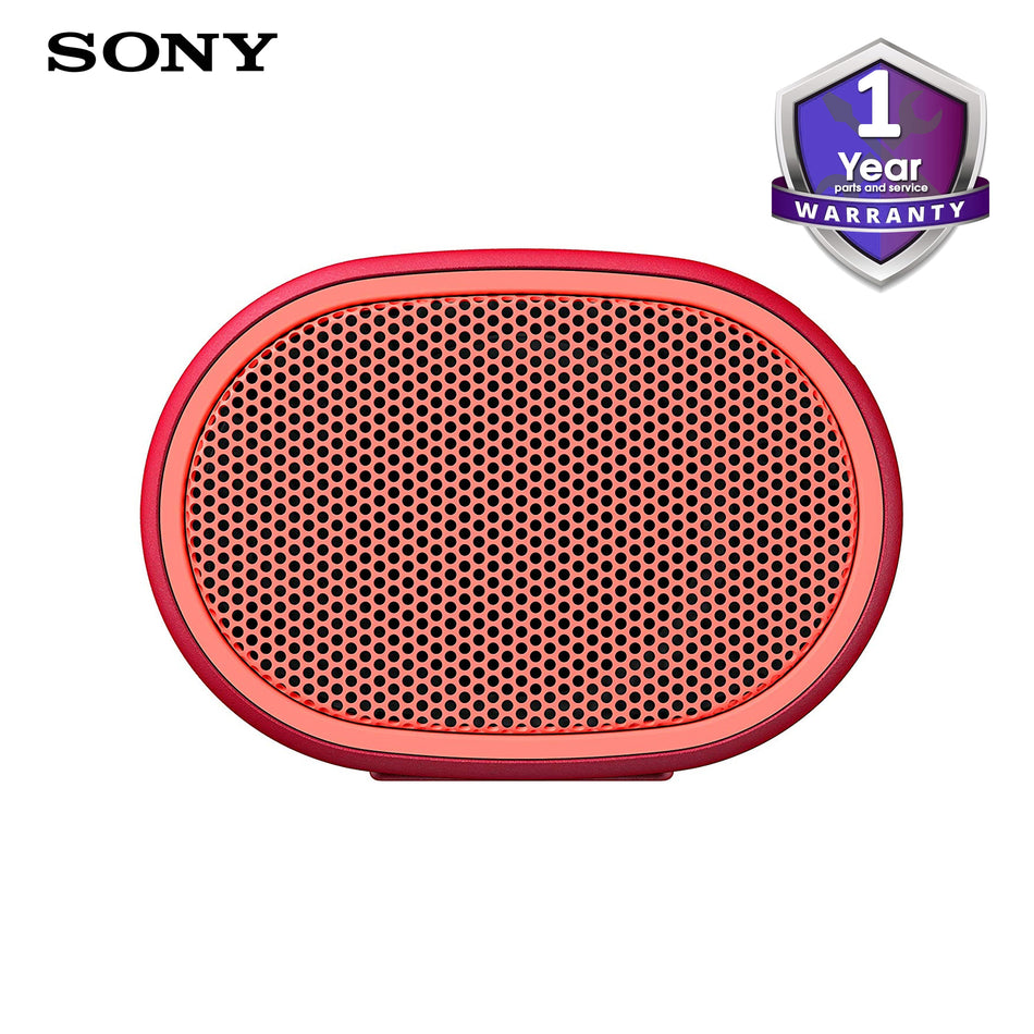 Sony EXTRA BASS Wireless Portable Bluetooth Speaker-SRS-XB01/RED