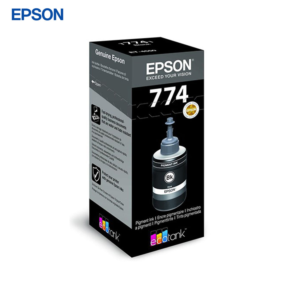 Epson Ink Bottle T7741 Pigment Black 70ml