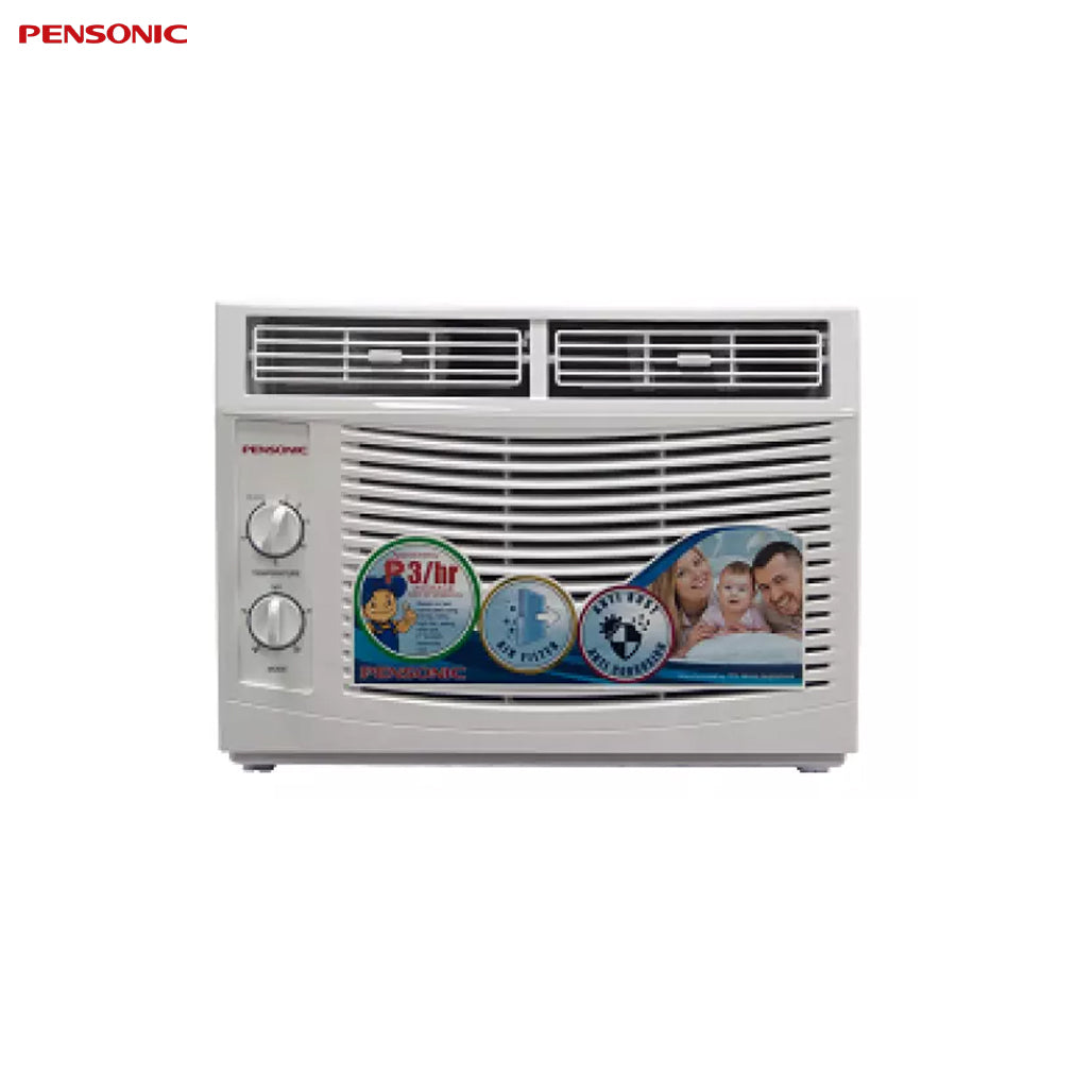 Pensonic Window Type Aircon 0.6HP Manual Control - TC-L60MA