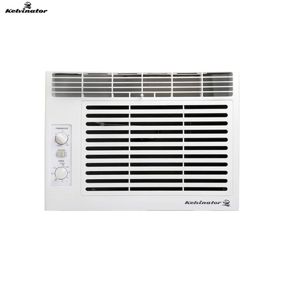 Kelvinator Window Type Aircon 1/2HP Manual Timer R14A Refrigerant - WKELZ006EC1
