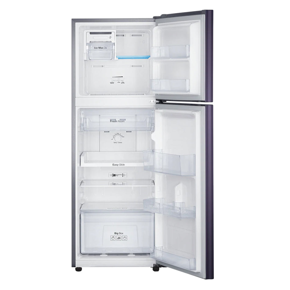Samsung Refrigerator Double Door 8.4 Cu.ft Top Mount No-Frost - RT-22FARBDUT/TC