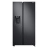 Samsung Refrigerator Side By Side 23.9Cuft. With Ice and Water Dispenser - RS-64R5301B4/TC